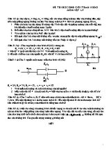 Đề thi học sinh giỏi vòng trường Vật lí lớp 11 - Năm học 2012-2013